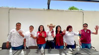 Se presentan candidatos de Morena a diputados locales en Gómez Palacio