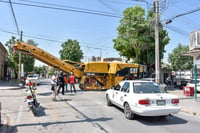 Avanza pavimentación en calle Cuauhtémoc