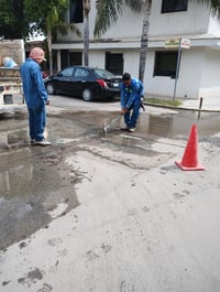 Las reparaciones las realiza el Ayuntamiento de Gómez Palacio y Sideapa con sus propios recursos.