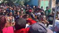 Ante llegada de cientos de migrantes, Cáritas Gómez Palacio realiza nueva brigada en Santa Rosa