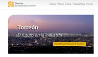 Desarrollo Económico en Torreón presenta su nueva página web