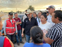 El empresario, “Guino” Herrera se compromete a reconstruir casas de El Vergel