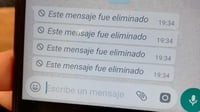 ¿Cómo recuperar un mensaje eliminado en WhatsApp?