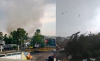 VIDEO: Así fue el tornado que se formó en Toluca