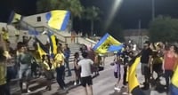 Aficionados del América celebran bicampeonato en la Plaza Mayor de Torreón | VIDEO