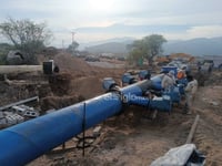 No pagan a constructores en trabajos de Agua Saludable para La Laguna