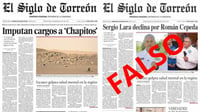 Circula en redes portada falsa de El Siglo de Torreón