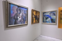 La obra del pintor colombiano Edilberto Calderón llega al Museo Regional de La Laguna