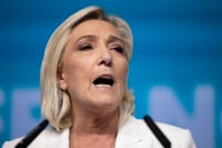 Ella es Marine Le Pen, la política de la derecha en Francia