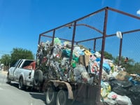 Denuncian fallas en recolección de basura en Madero; camiones están descompuestos