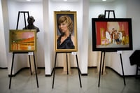 Colectivo Amigos de la Pintura inaugura exposición en Gómez Palacio