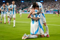 Doblete de Lautaro sella una primera fase perfecta de Argentina en Copa América