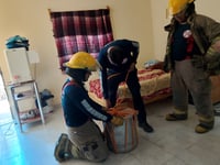 Capturan mapache al interior de vivienda en Matamoros