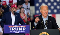 Donald Trump se burla de Joe Biden por llamar 'vicepresidente Trump' a Kamala Harris
