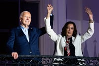 Joe Biden y Kamala Harris lideran preferencias sobre Trump entre votantes