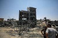 Sube a 71 el número de muertos en el ataque israelí que buscaba matar al número 2 de Hamás