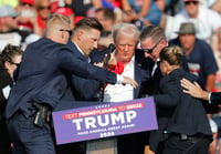 Donald Trump, herido tras sufrir ataque en Pensilvania; dice estar bien
