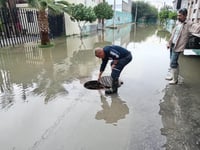 Lluvias alcanzan 23.1 milímetros en Torreón, se mantienen trabajos en zonas anegadas