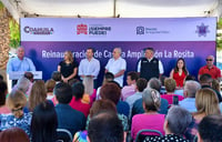 Inaugura Román Cepeda caseta de policía en Ampliación La Rosita