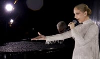 Así fue la presentación Celine Dion en la inauguración de París 2024