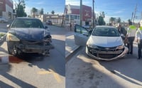 Conductor no respeta alto y provoca accidente en Gómez Palacio