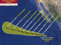 Se forma nuevo ciclón, ¿cuándo será huracán y qué estados afectará?