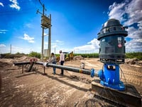 Obra de pozo de agua potable en San Pedro registra avance del 90 por ciento