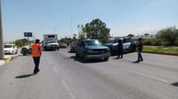 Detectan en operativo, autos con placas sobrepuestas en Saltillo