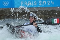 Sofía Reinoso avanza en kayak cross de Juegos Olímpicos París 2024