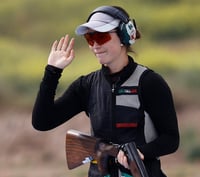 Coahuilense Gabriela Rodríguez se queda a un puesto de clasificar a final skeet de tiro deportivo olímpico