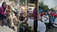 Viral: Lagunera organiza fiesta para los abuelitos en las calles de Torreón