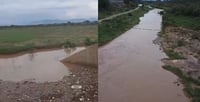 Autoridades en alerta ante escurrimientos en el Río Aguanaval