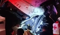 Trailero de Torreón muere prensado en accidente en La Cuchilla