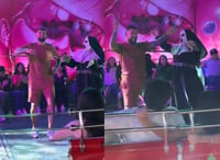 VIRAL: Jonathan Orozco, ex portero del Santos, baila con la Monja en la Feria de Torreón