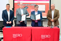 Firma convenio la Ibero con Clúster de Manufactura Avanzada y el Clúster Aeroespacial