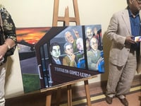 Amigos y familiares recuerdan con homenaje al escritor Gilberto Prado Galán