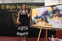 Artista lagunera Nancy Ríos inaugura su exposición Lontananza en El Siglo