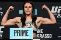 La mexicana Alexa Grasso se rompió una pierna mientras entrenaba