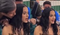 Mesero besa a Katy Perry; recibe fuertes críticas | VIDEO