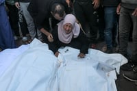 Bombardeos israelíes matan a más de 70 palestinos en norte de Gaza