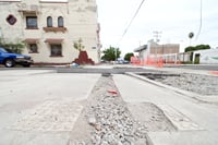 Corredor Matamoros, obra aún en proceso