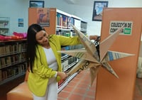 Inicia taller de Piñatas en Biblioteca de Lerdo