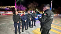 DSPM refuerza seguridad con operativo 'La Noche es de Todos' en bares del centro de Torreón