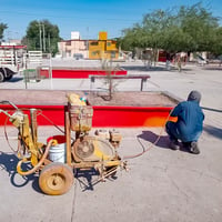 Realizan mejoras en Plazas Públicas de Gómez Palacio