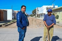 Supervisan obras de pavimentación en Lerdo