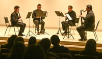 Viven concierto navideño con el ensamble de clarinetes Ehécatl