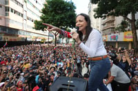 Detienen a María Corina Machado, líder opositora venezolana, tras una protesta