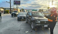 Se impactan cinco unidades sobre la carretera Torreón - Matamoros