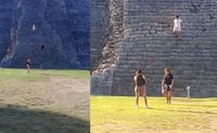 ¿Qué sanción recibirán los turistas que subieron a la pirámide de Chichén Itza?