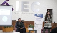 Imparten plática en el IEC sobre prevención de suicidio